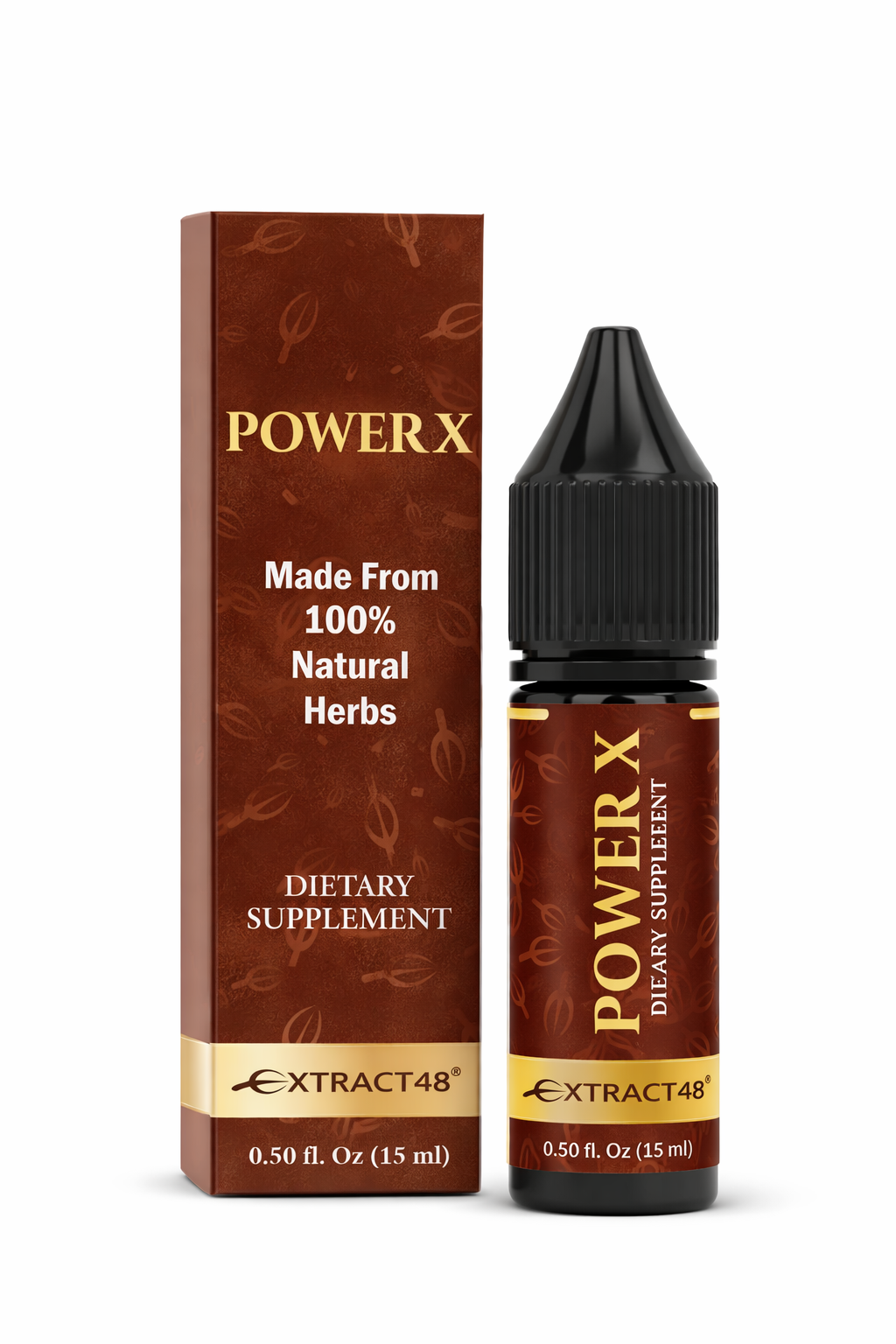 POWER-X Herbal Drops 15ml – Natural Support for Strength, Energy & Recovery