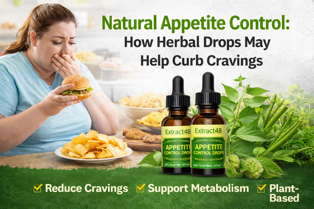 Natural Appetite Control: How Herbal Drops May Help Curb Cravings