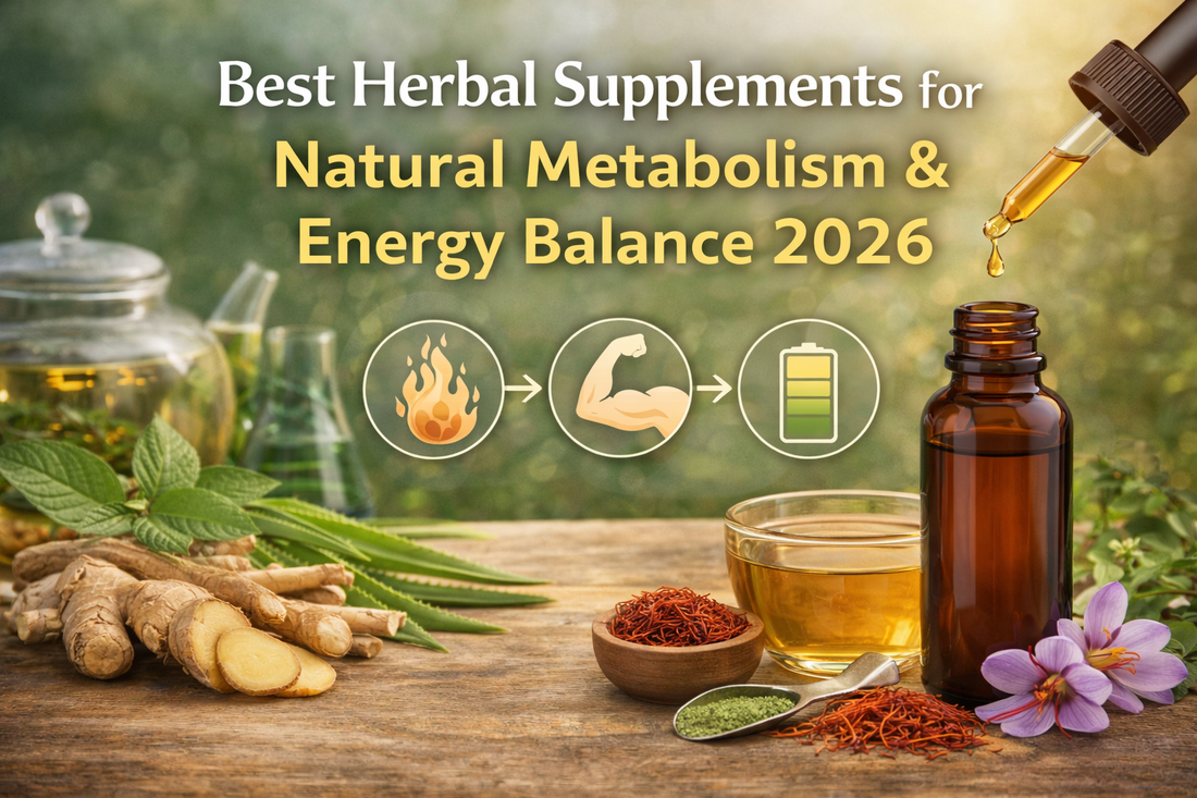 Best Herbal Supplements for Natural Metabolism & Energy Balance 2026