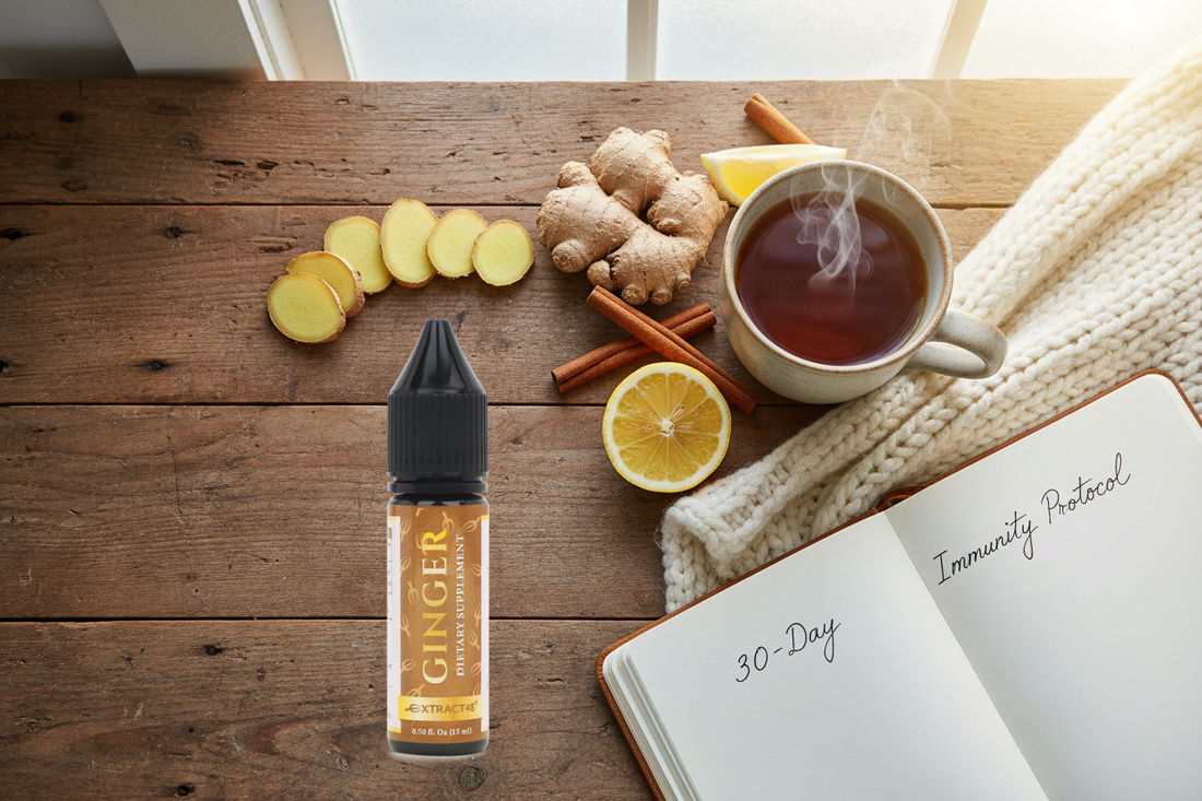 Winter Immunity Boost: How to Prevent Colds Naturally with Ginger Drops