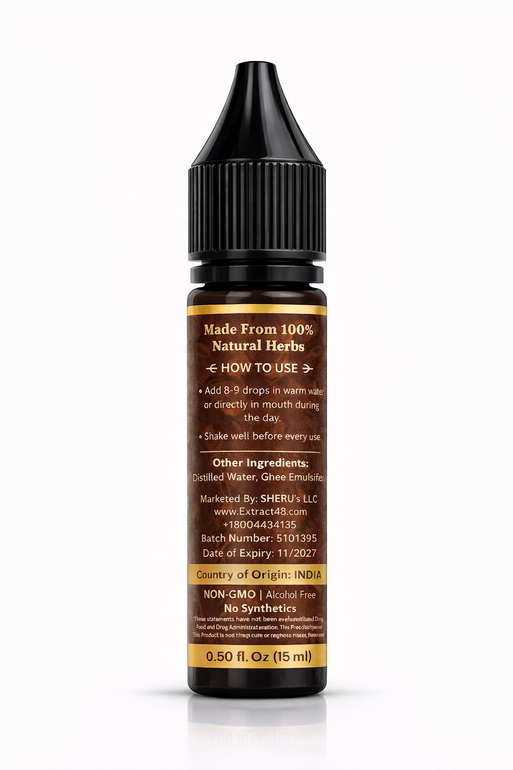 POWER-X Herbal Drops 15ml – Natural Support for Strength, Energy & Recovery