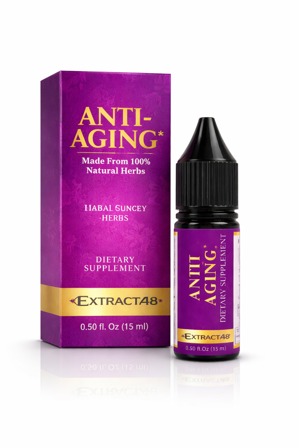 Anti-Aging Herbal Drops 15ml – Natural Support for Youthful, Radiant Skin